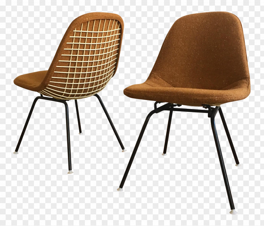 Chair Eames Lounge Wire (DKR1) Charles And Ray Herman Miller PNG