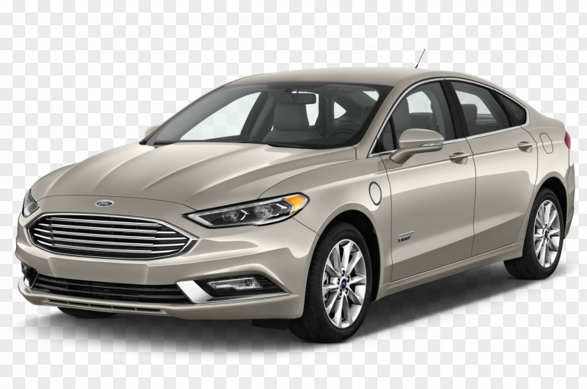 Ford Fusion Hybrid Mid-size Car 2017 PNG