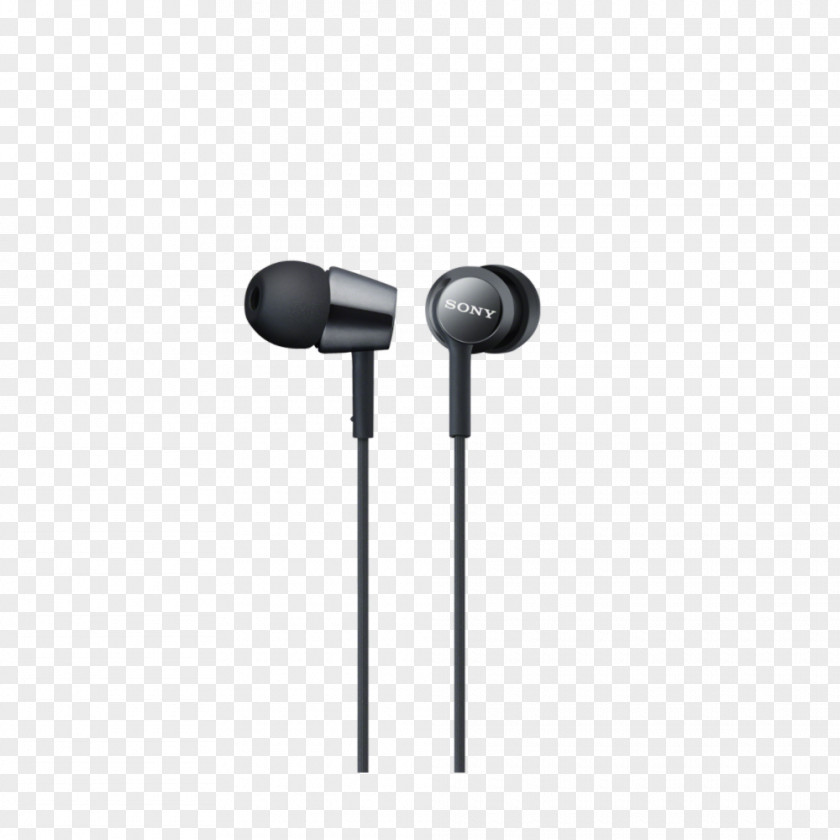 Headphones Sony MDR-EX155AP In-Ear Stereo Earphones MDR-EX150 Audio Xperia Ear PNG