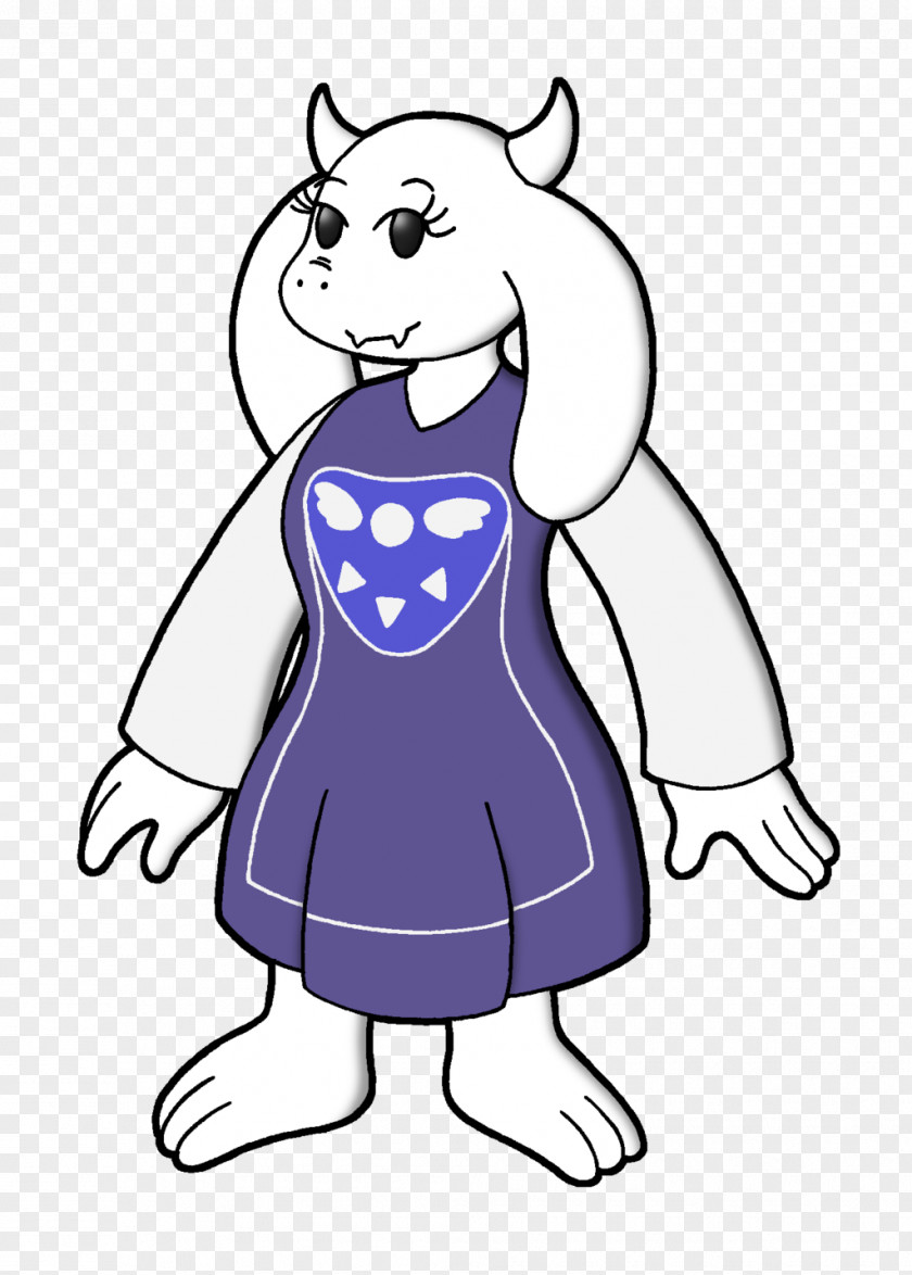 How To Draw Undertale Toriel Character Drawing PNG