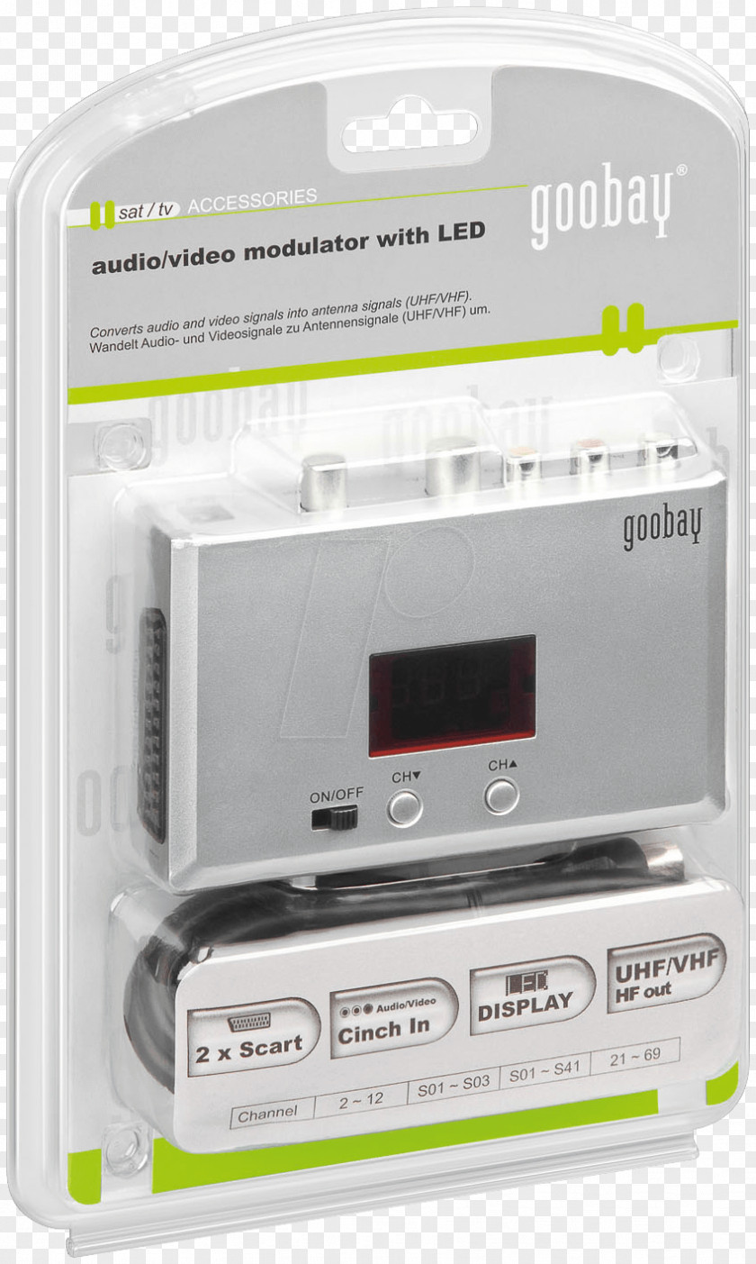 Modulaator Electronics Accessory RF Modulator Modulation PNG