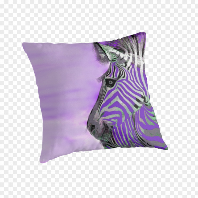 Pillow Throw Pillows Cushion Canvas Print Purple PNG