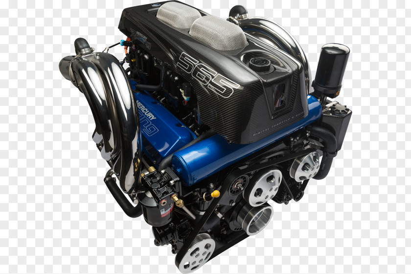 Big Block V8 Sterndrive Engine Mercury Marine Price Sales PNG