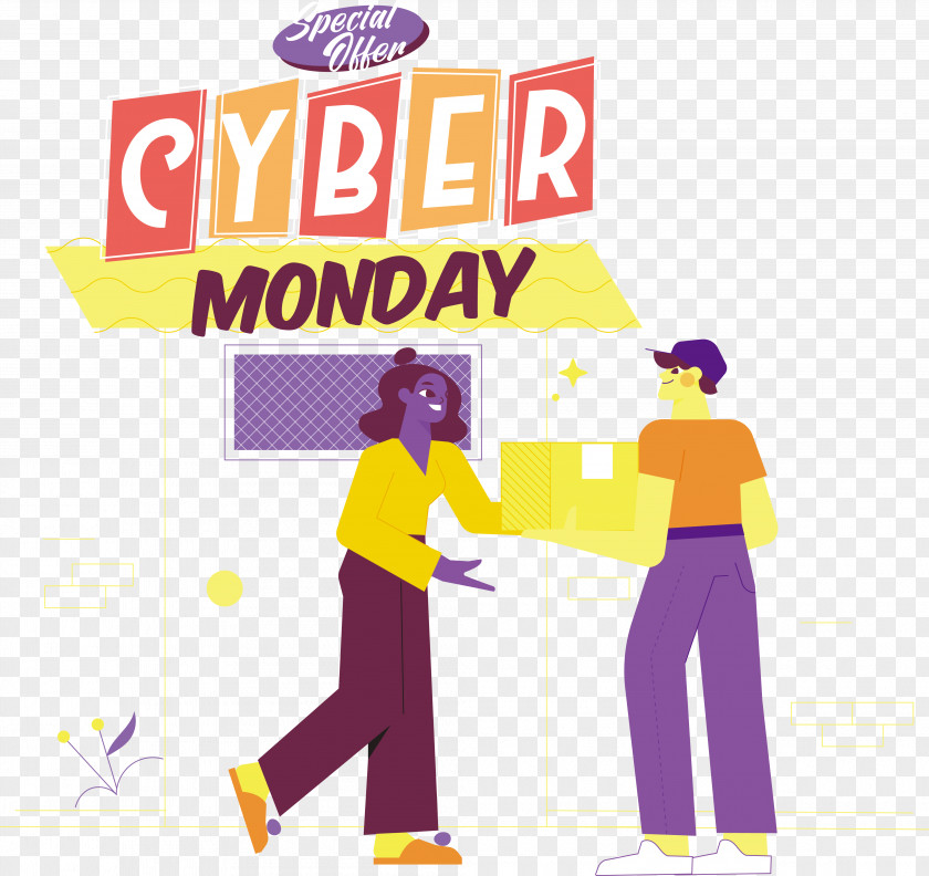 Cyber Monday PNG