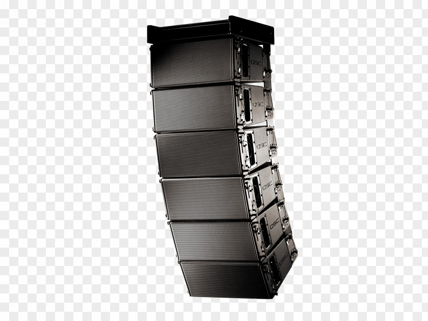 Line Array QSC Audio Products Loudspeaker Data Structure Sound PNG