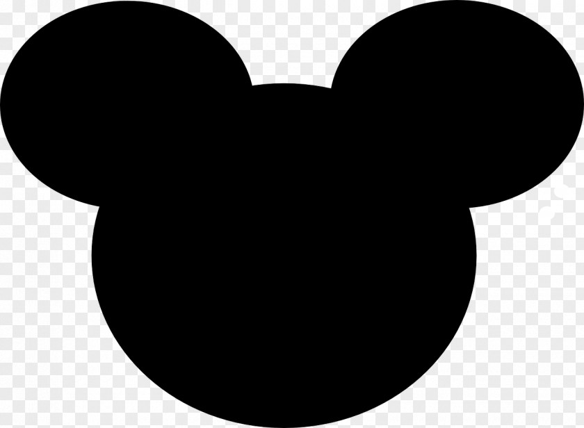 Mickey Minnie Mouse Silhouette Clip Art PNG