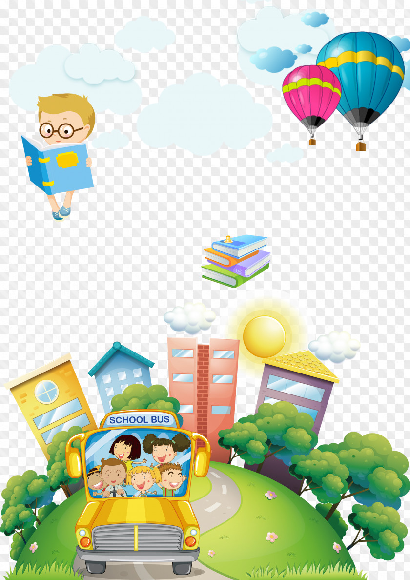 School Hours For Children Cartoon Royalty-free Stock Photography Illustration PNG