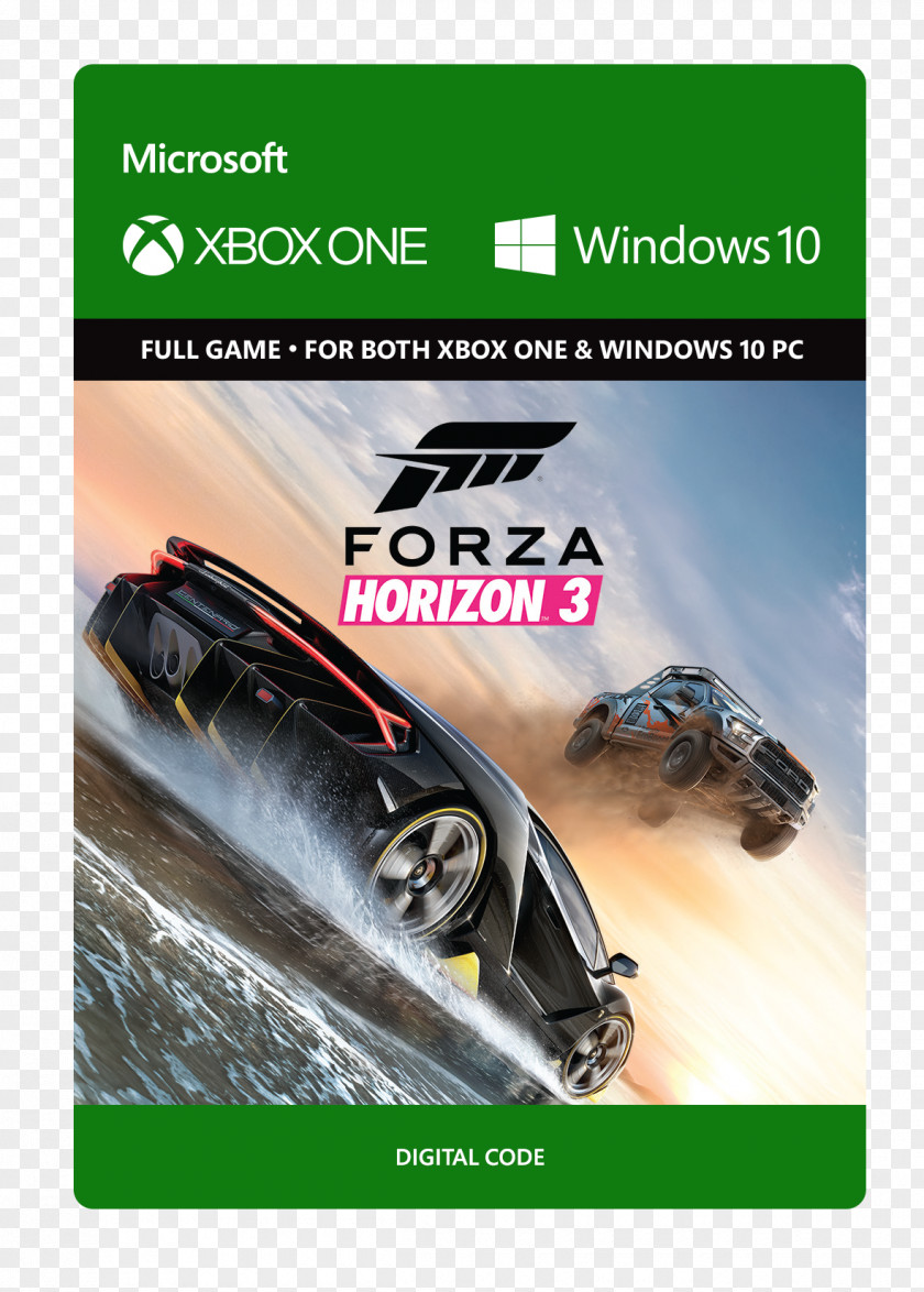Xbox Forza Horizon 3 360 One Video Game PNG