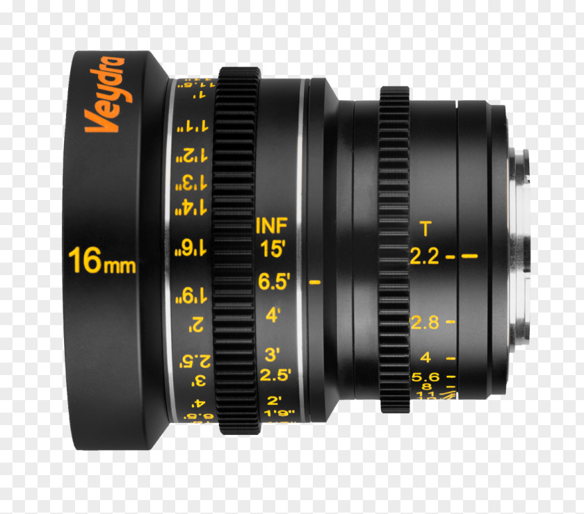 Camera Veydra 12mm T2.2 Mini Prime Lens (MFT Mount, Feet) Micro Four Thirds System 16mm Meters) 50mm PNG