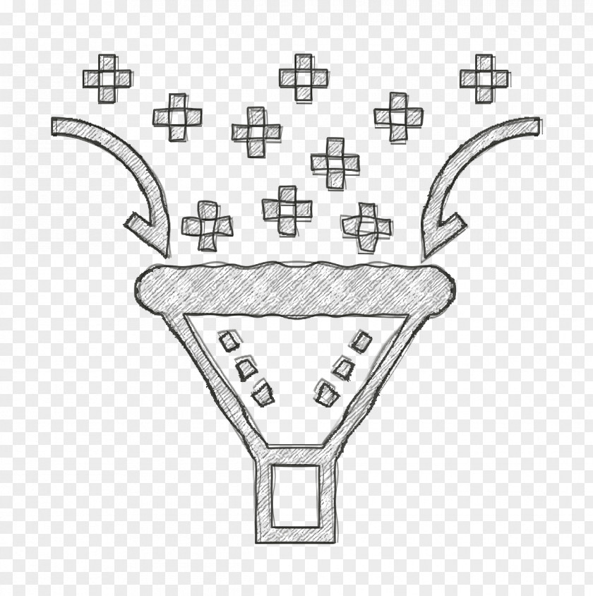 Filtering Icon Funnel Data Management PNG