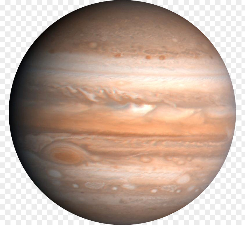 Jupiter Planet Solar System Great Red Spot Europa PNG