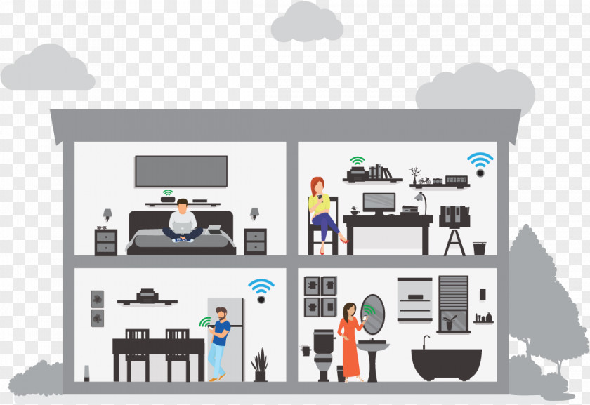 Ooredoo Wi-Fi Wiring Diagram Internet System PNG