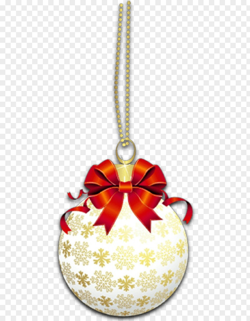 Ornament Ribbon Christmas PNG