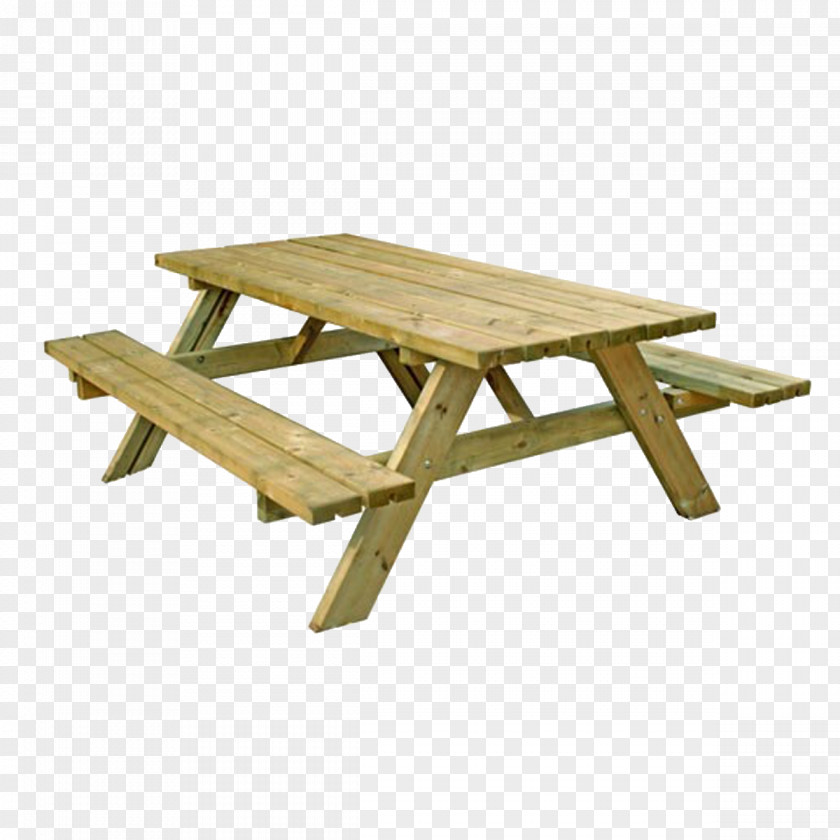 Table Picnic Bench Garden Furniture PNG