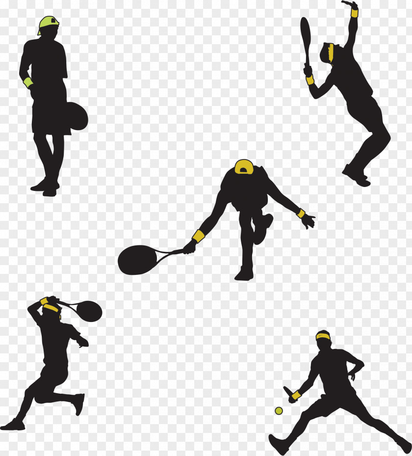 Tennis Vector Player Racket Clip Art PNG