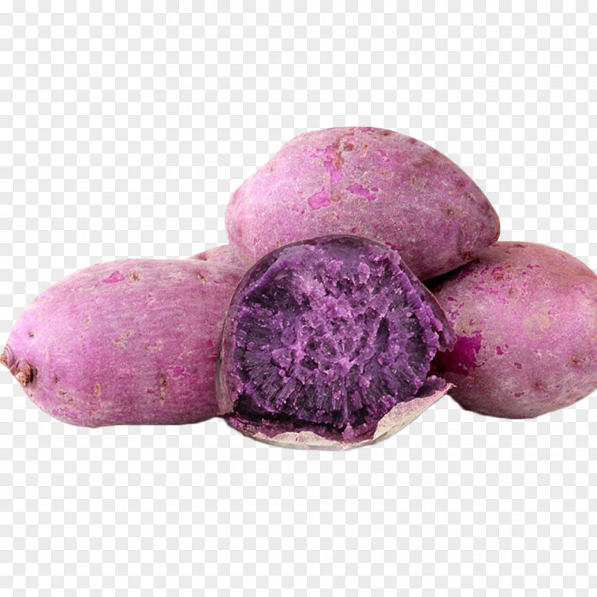 Vietnam Purple Sweet Potato Yam Dioscorea Alata Snack PNG