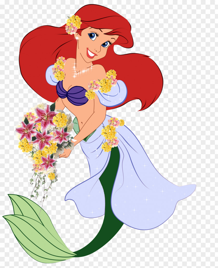 Disney Princess Ariel Sebastian Melody Mermaid PNG