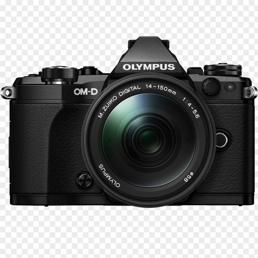 Dslr Olympus OM-D E-M5 Mark II Mirrorless Interchangeable-lens Camera Photography PNG