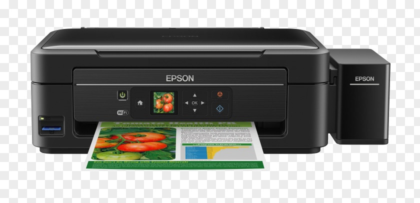 Epson Continuous Ink System Multi-function Printer Price PNG