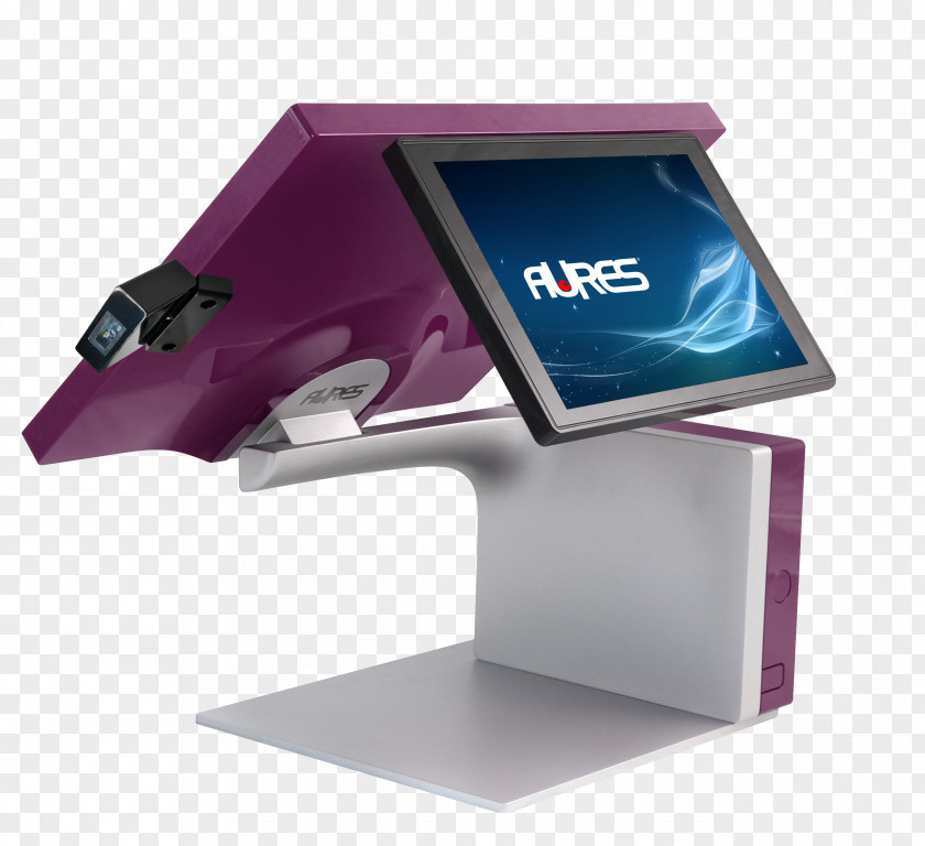 Point Of Sale Aures Technologies Cash Register Touchscreen POS Solutions PNG