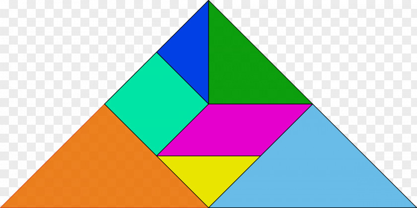 Chinese Art Tangram Geometric Shape Puzzle Clip PNG