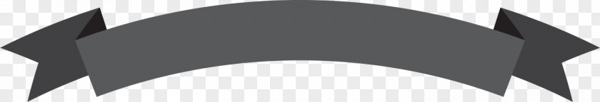 Black Ribbon Banner Logo Brand Font PNG