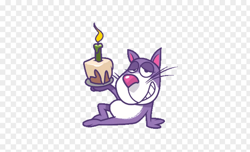 Cat Whiskers Sticker Google Hangouts Telegram PNG