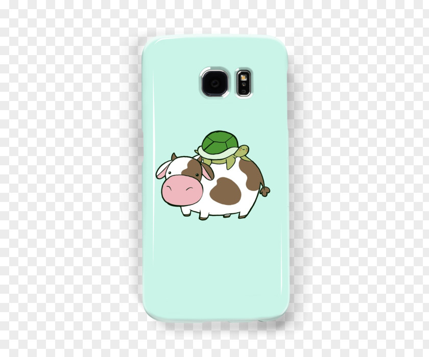 Cow Skin Green Mobile Phone Accessories Animal Character PNG
