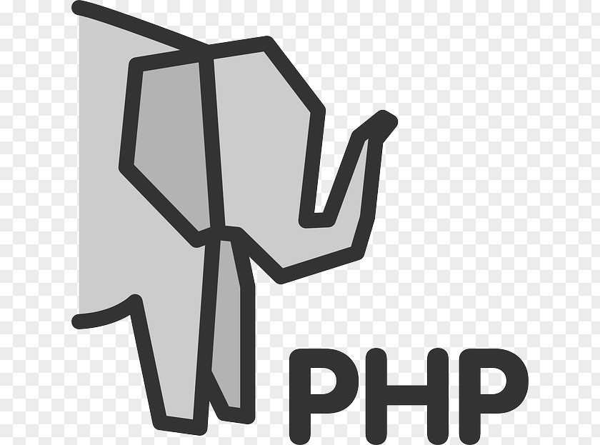 Elephant Motif Web Development PHP Class Software Framework Programmer PNG