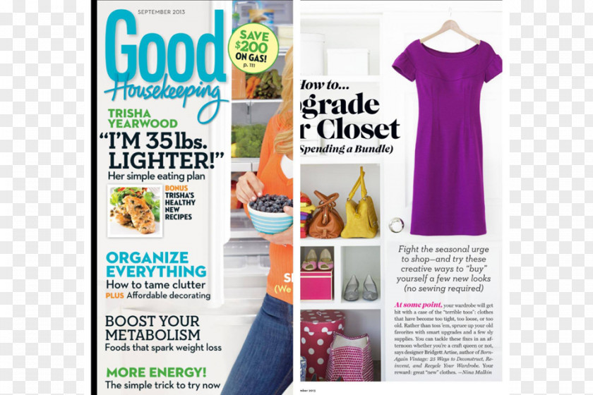 I've Been Born Again Advertising Magazine Brand Good Housekeeping PNG