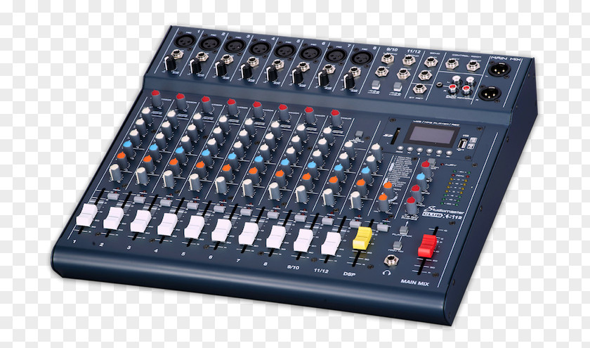 Mixing Console Microphone Audio Mixers Studiomaster Nightclub PNG