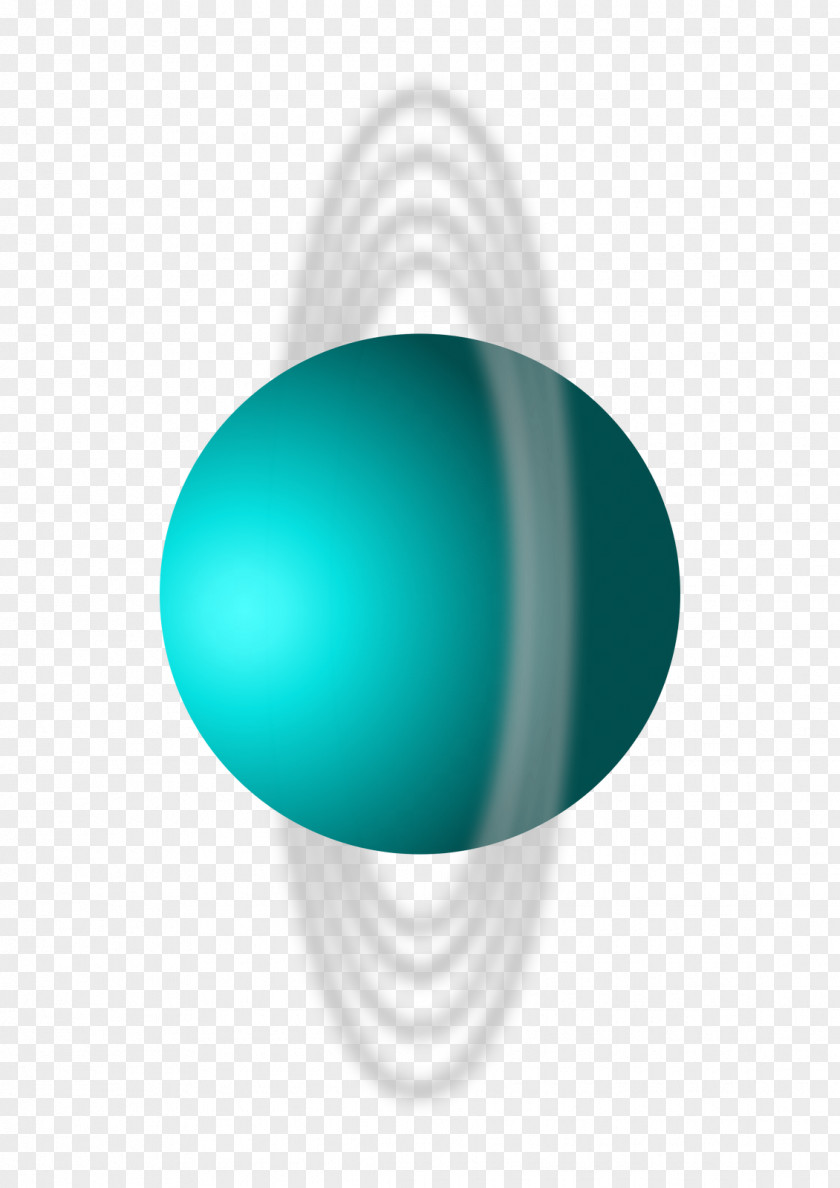 Planet Urano (Uranus) Clip Art PNG