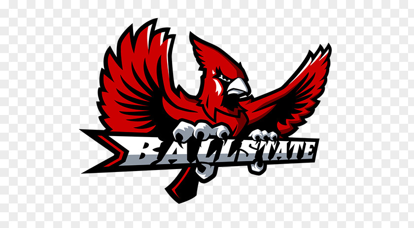 American Football Ball State University Cardinals Baseball Logo PNG