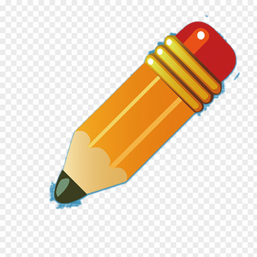 Cartoon Pencil Element Q-version Drawing PNG