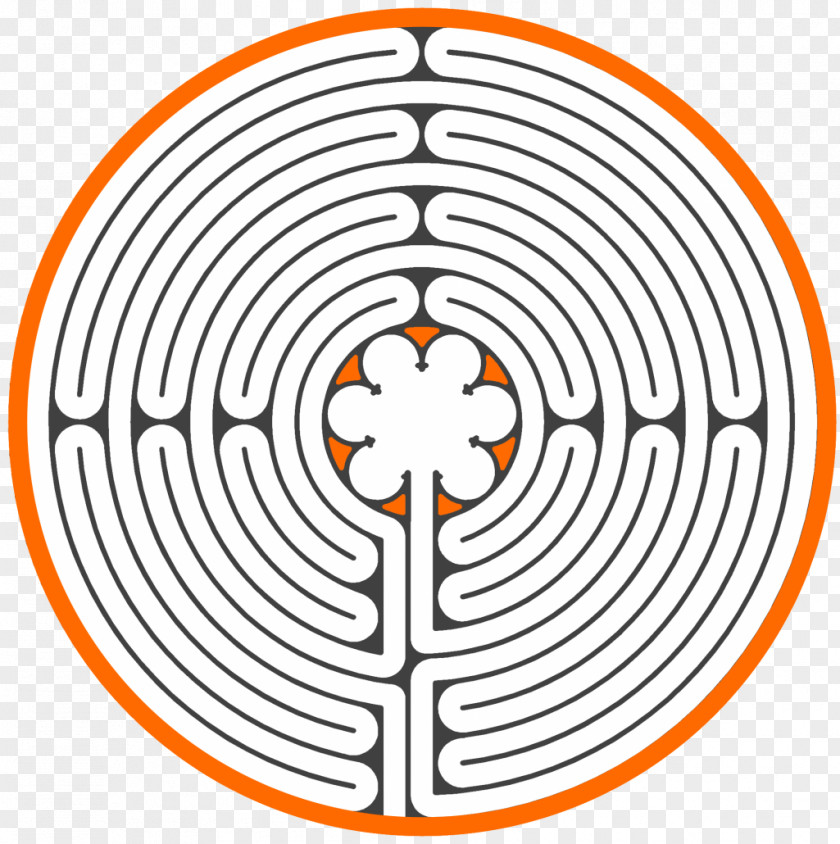 Chartres Cathedral Labyrinth Walking Middle Ages Religion PNG
