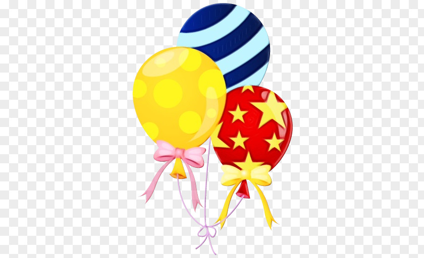 Hot Air Balloon Party Supply Cartoon PNG