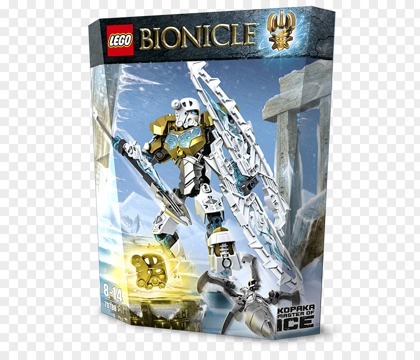 Master Of Ice ToyToy Bionicle Heroes LEGO 70788 Kopaka PNG