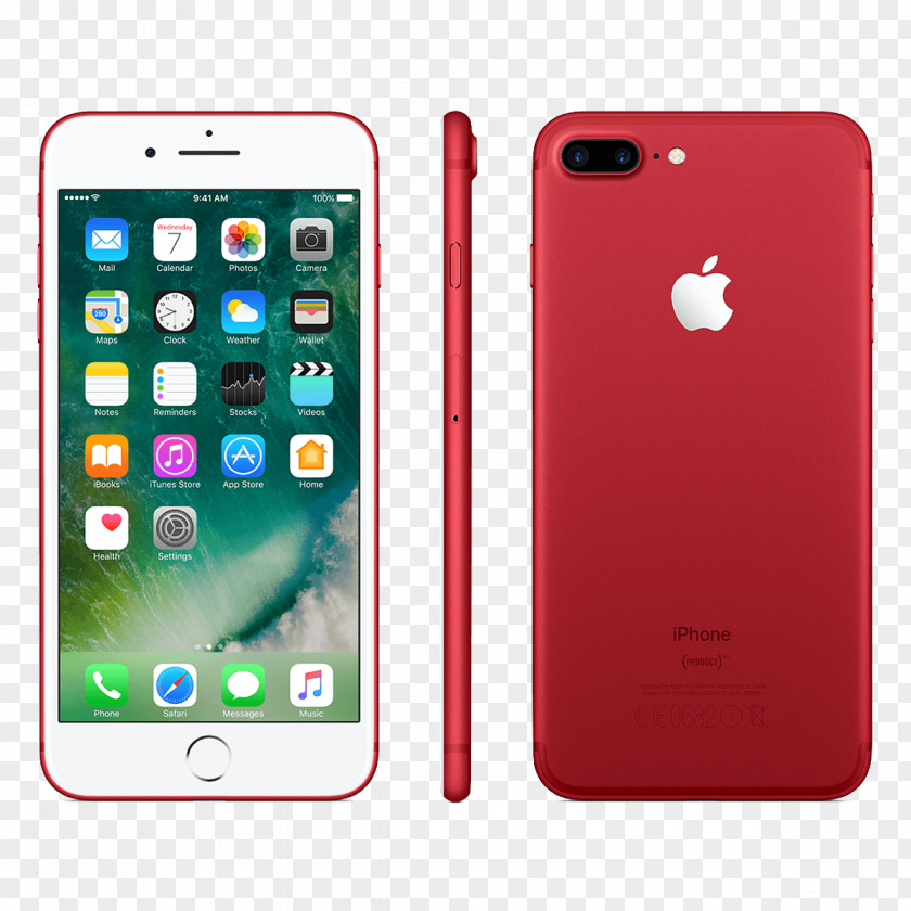 Psdiphone6 Apple IPhone 7 Telephone Product Red PNG