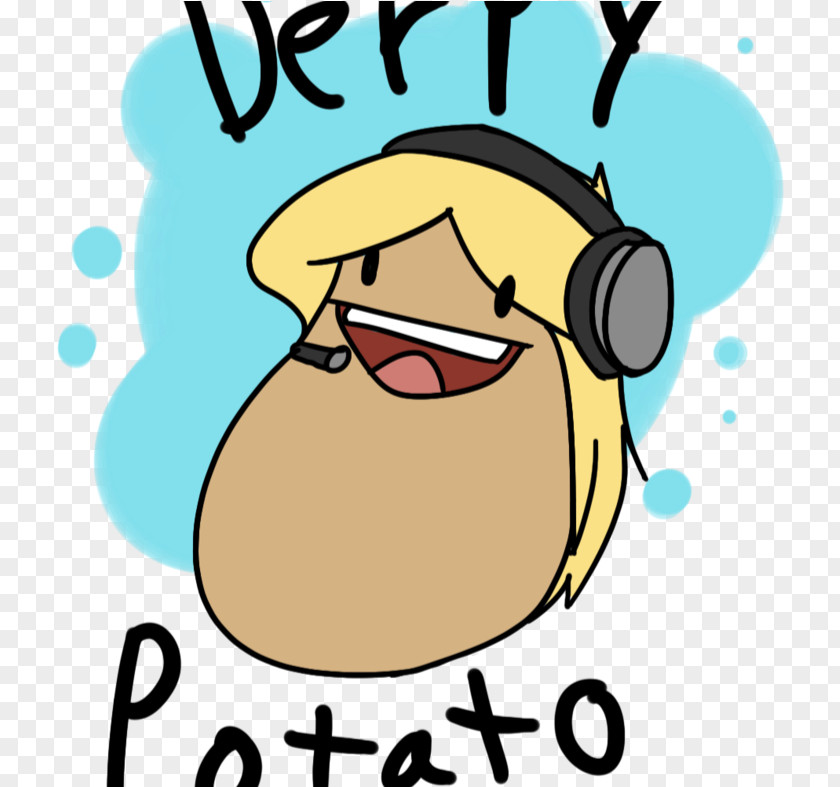 Smile Pleased Potato Cartoon PNG