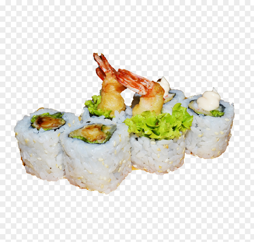 Sushi California Roll Tempura Sashimi Makizushi PNG