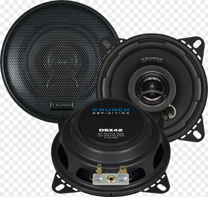 Car Coaxial Loudspeaker Vehicle Audio Crunch DEFINITION Koax DSX462 Koax-System 10cm X 15cm Lautsprecher PNG