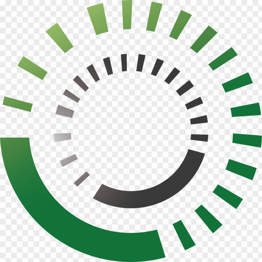 Green Circle Odometer Speedometer Clip Art PNG