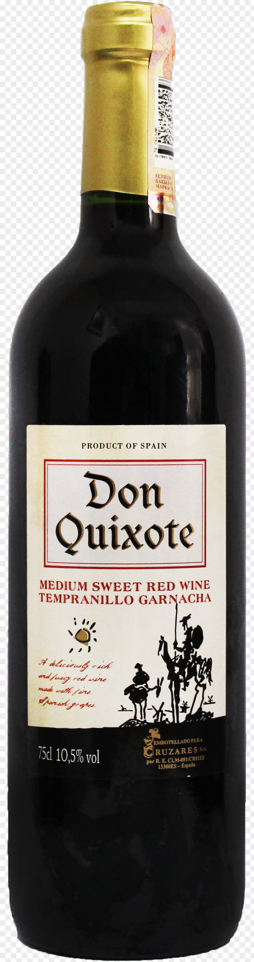 Wine Red Don Quixote Liqueur Sangria PNG