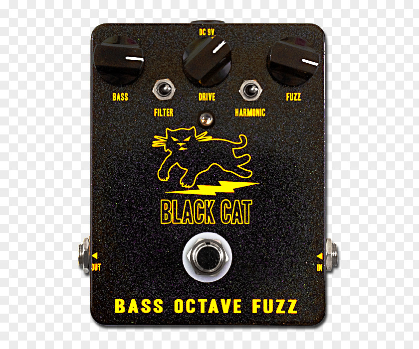 Bass Guitar Audio Effects Processors & Pedals Fuzzbox Distortion PNG