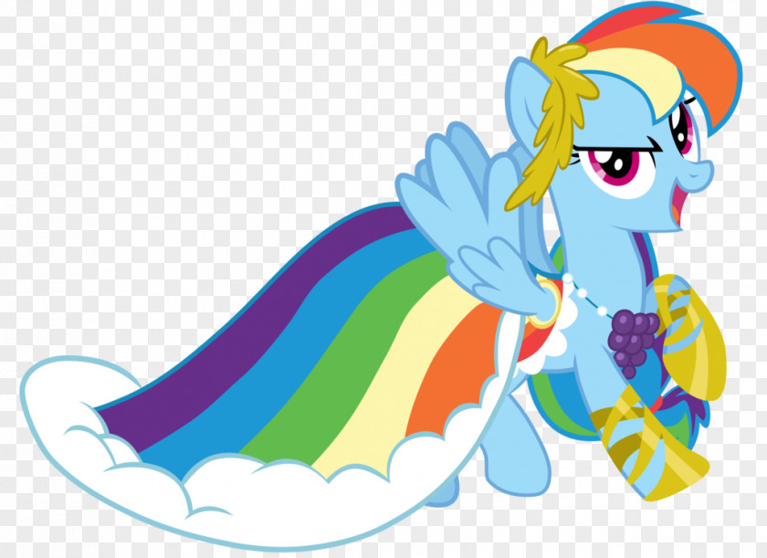 Dash Rainbow Pony Dress Applejack PNG