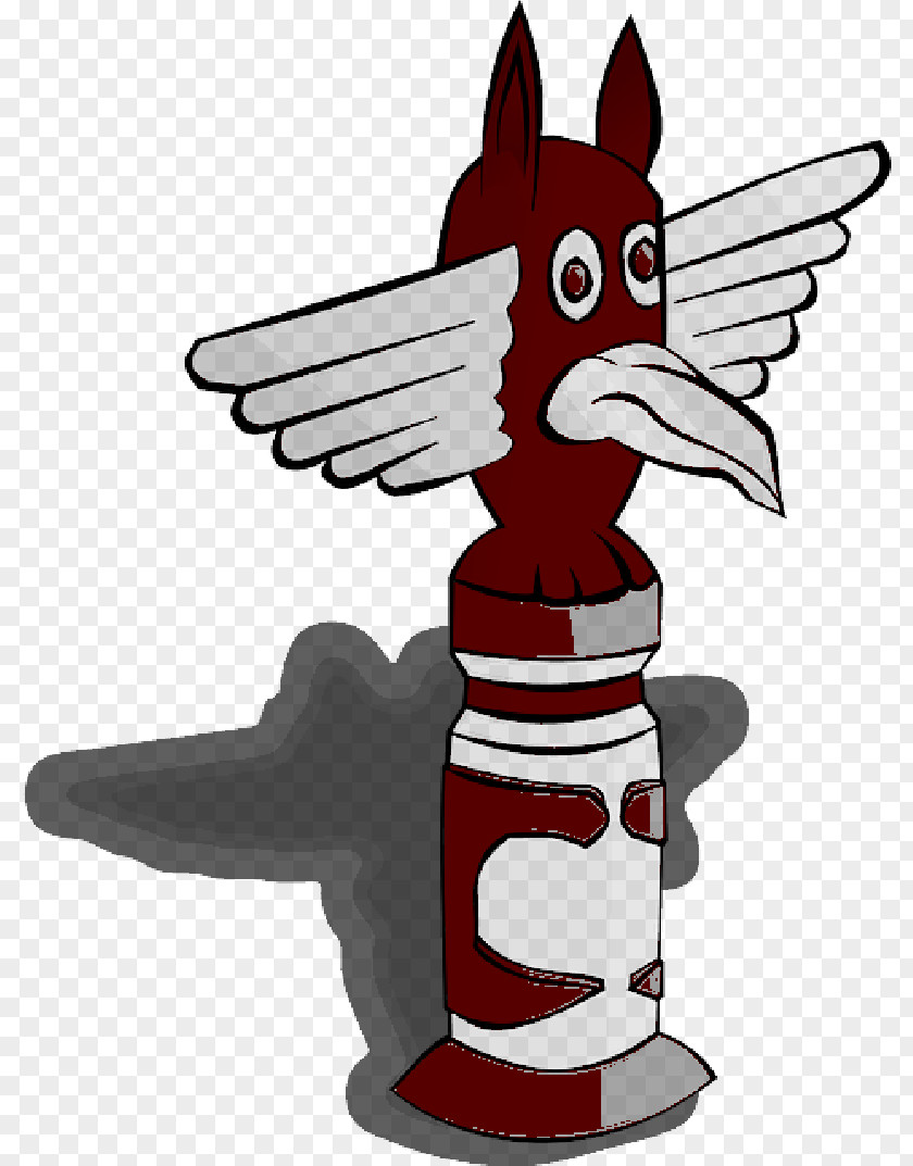 Indian Totem Clip Art Pole Vector Graphics PNG