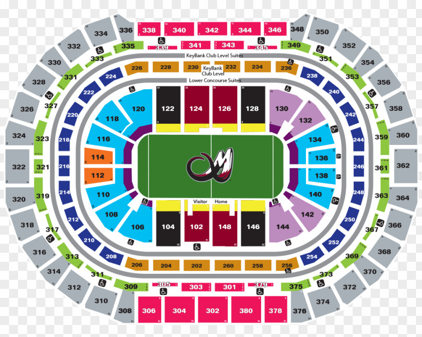 Pepsi Center Colorado Avalanche Denver Nuggets Mammoth Seating Assignment PNG