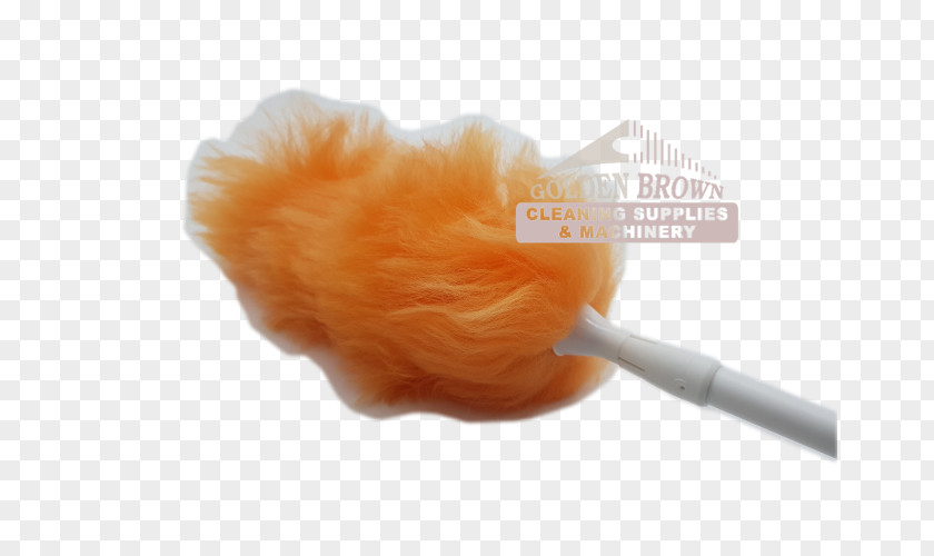 Brown Dust Feather Duster Mop Handle PNG