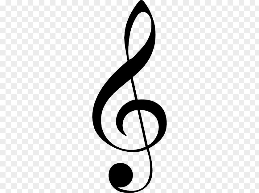 Clef Note Clipart G Treble Musical PNG