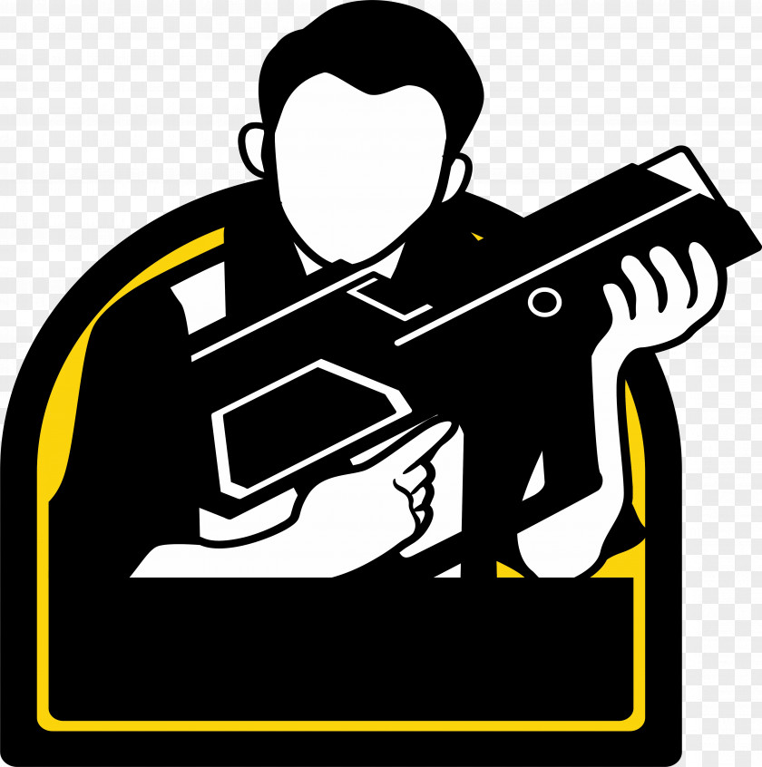 Gun Man Counter-Strike Icon PNG
